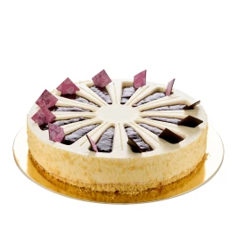 Sour cherry-cheese cake, 12 slices size