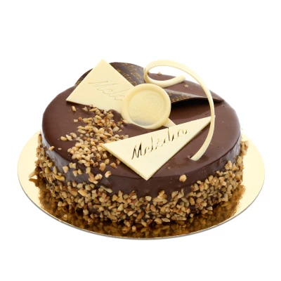 Melody cake with dark chocolate, 6 slices size