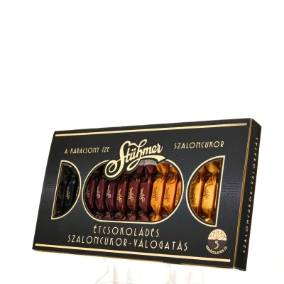 Dark chocolate praline selection - 5 kind of flavour 170g