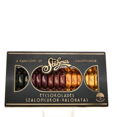 Dark chocolate praline selection - 5 kind of flavour 170g