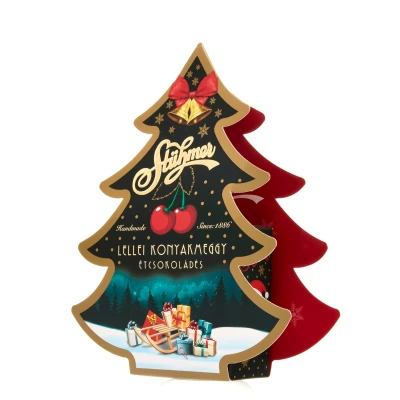 Cherry-liqueur praline Christmas tree 100g