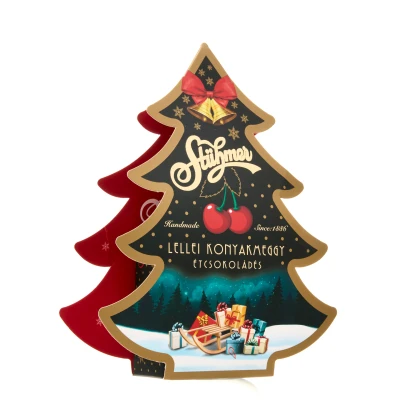 Cherry-liqueur praline Christmas tree 100g