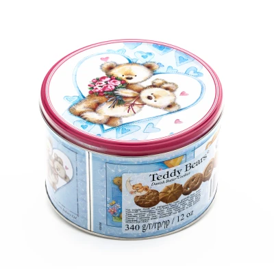 Dán vajas keksz Teddy 340g