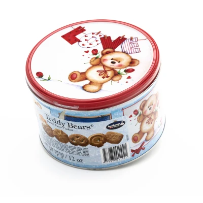 Dán vajas keksz Teddy 340g