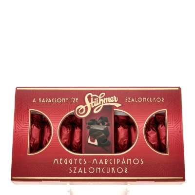 Sour cherry - marzipan Christmas Candy 225g