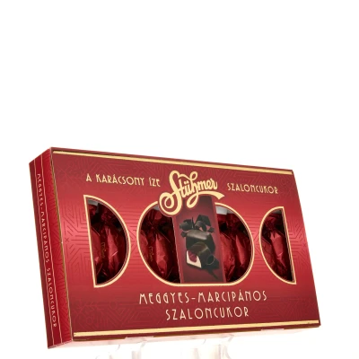 Sour cherry - marzipan Christmas Candy 225g