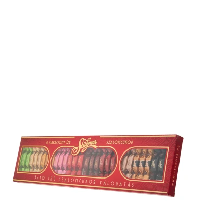 Szaloncukor válogatás - 3x10 féle ízben 340g