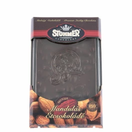 Dark chocolate with almond 200g