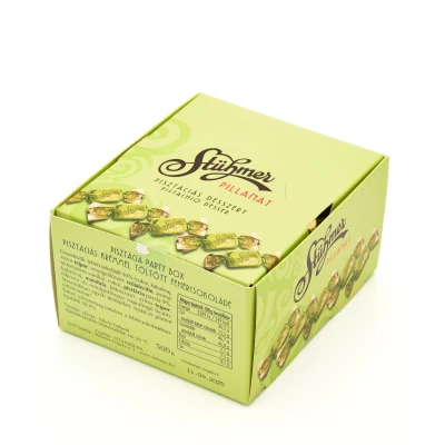 Pillanat desszert Pisztácia Party Box 500g