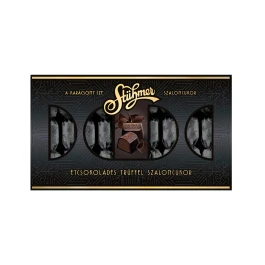 Étcsokoládés trüffel szaloncukor 225g