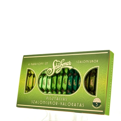 Pistachio praline selection 170g