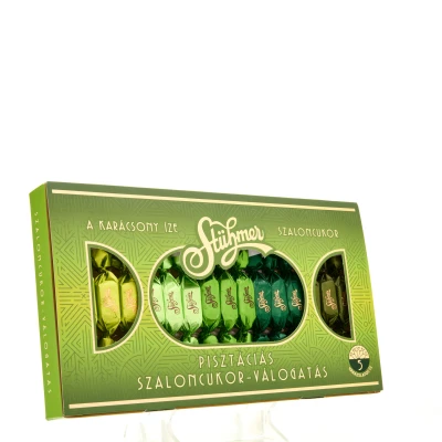 Pistachio praline selection 170g