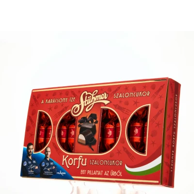 Korfu szaloncukor díszdobozban 210g