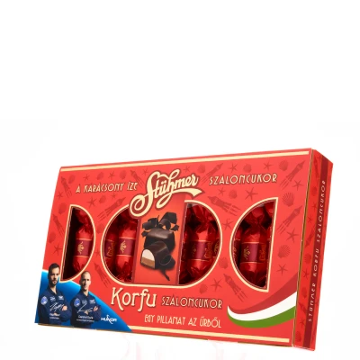 Korfu szaloncukor díszdobozban 210g