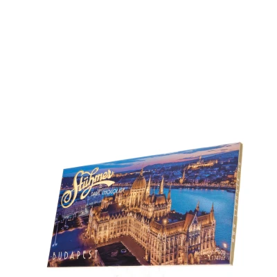 Dark chocolate Budapest 90g (Parliament at night)