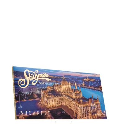 Dark chocolate Budapest 90g (Parliament at night)