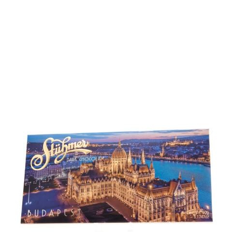 Dark chocolate Budapest 90g (Parliament at night)
