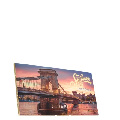 Tejcsokoládé Budapest Lánchíd Esti 90g