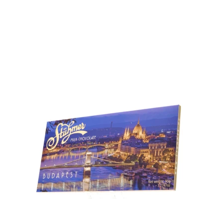 Milk chocolate Budapest 90g (Parliament at night)