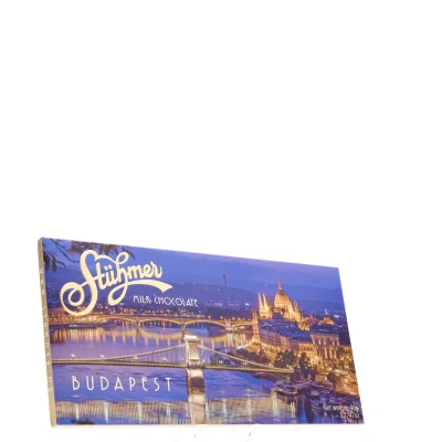 Milk chocolate Budapest 90g (Parliament at night)