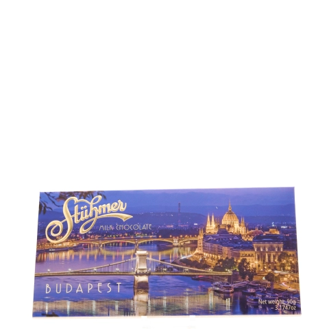 Milk chocolate Budapest 90g (Parliament at night)