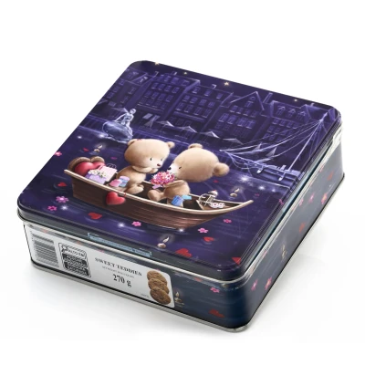 Csokoládés Dán vajas keksz Sweet Teddies 270g