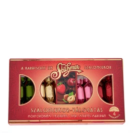 Szaloncukor válogatás 4 féle ízben 225g