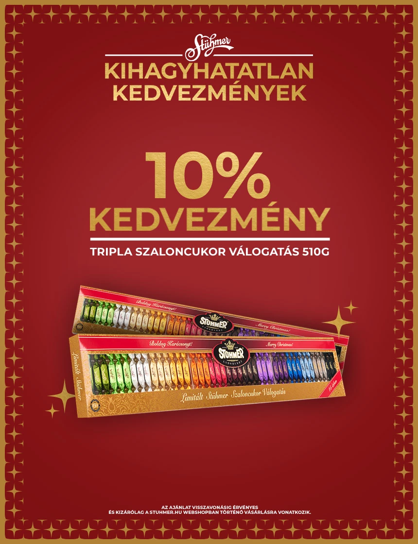 Kihagyhatatlan ajánlatok 10%