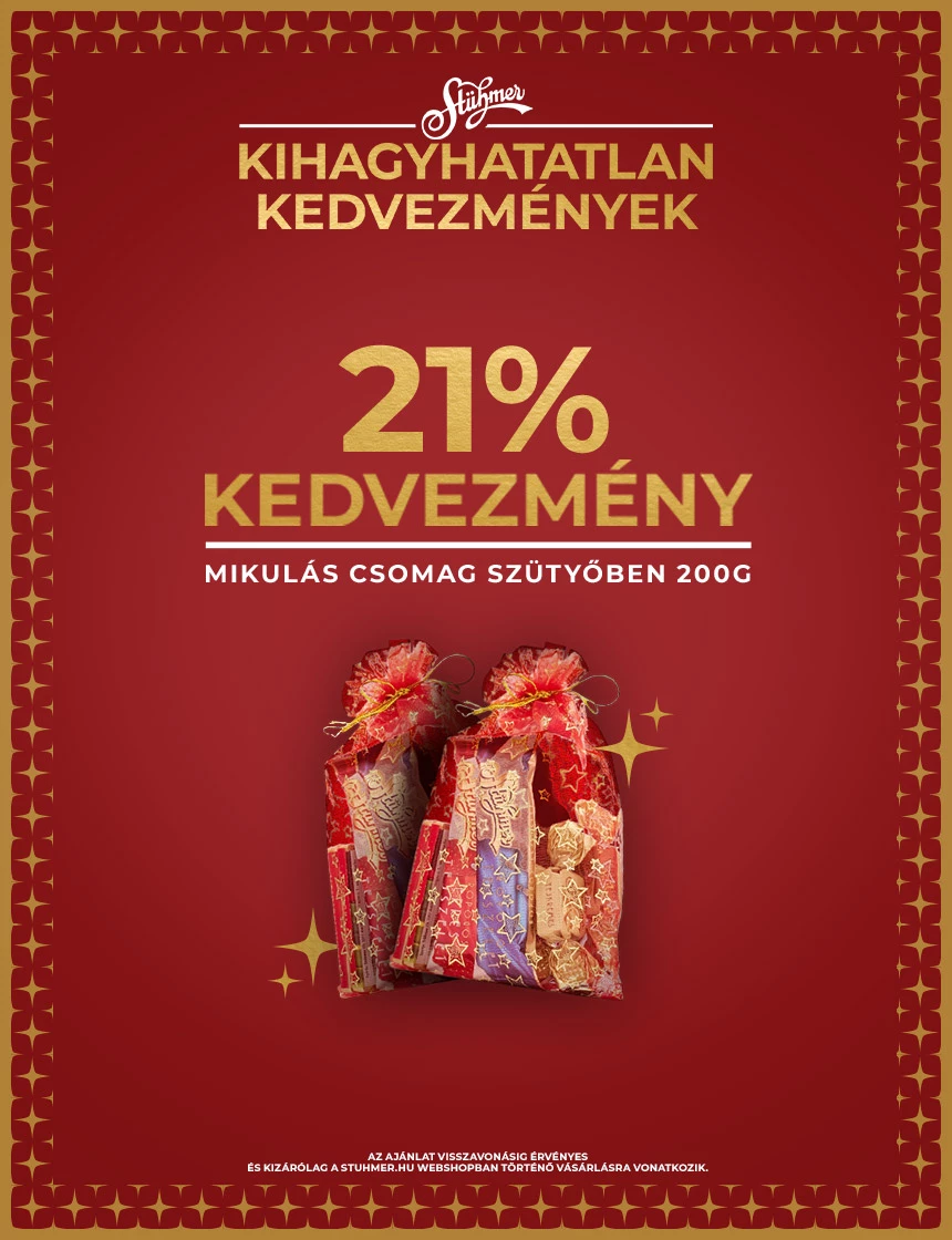 Kihagyhatatlan ajánlatok 21%